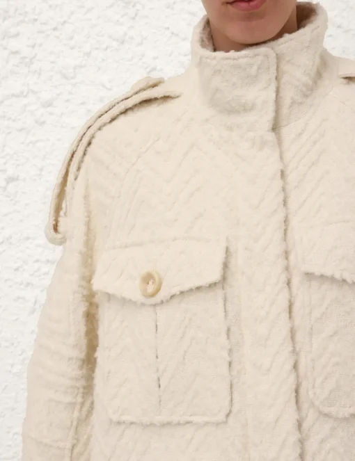 Illustration Chevron Jacket