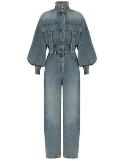 Illustration Denim Boilersuit
