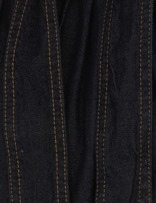 Illustration Denim Dress