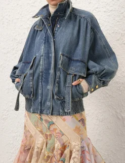 Illustration Denim Jacket
