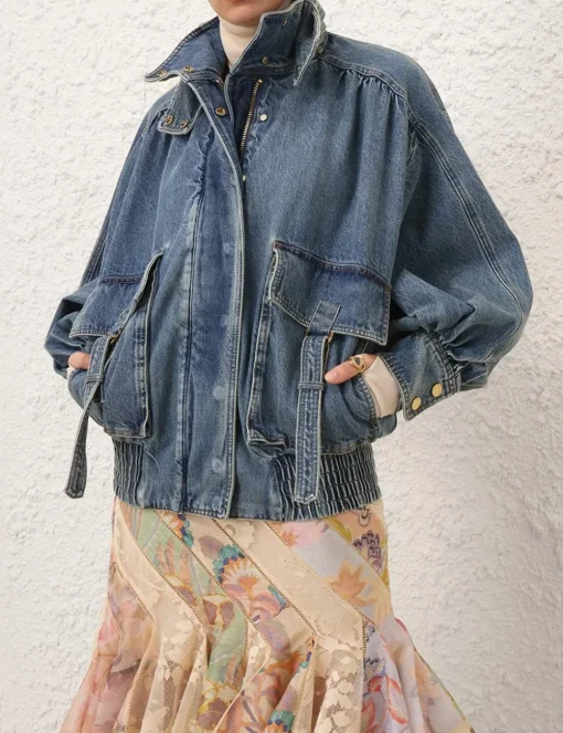 Illustration Denim Jacket
