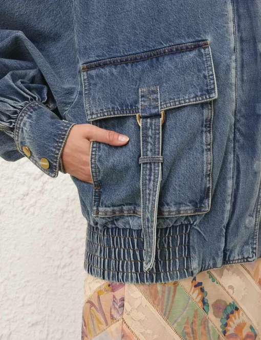 Illustration Denim Jacket