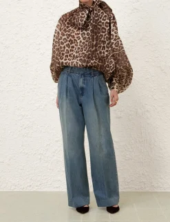 Illustration Denim Pant