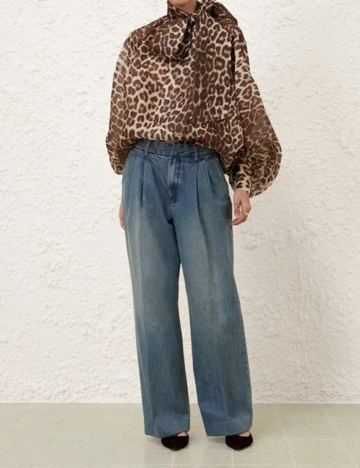 Illustration Denim Pant