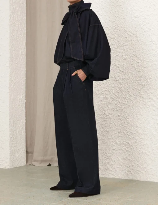 Illustration Denim Pant