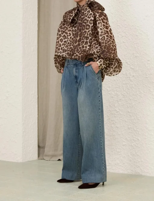 Illustration Denim Pant
