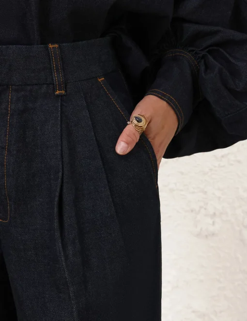 Illustration Denim Pant