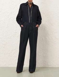 Illustration Denim Pant
