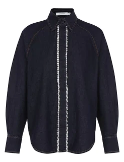 Illustration Denim Shirt