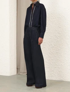Illustration Denim Shirt