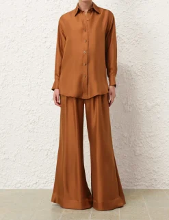 Illustration Double Tuck Pant