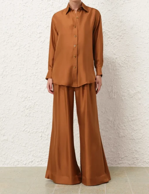 Illustration Double Tuck Pant
