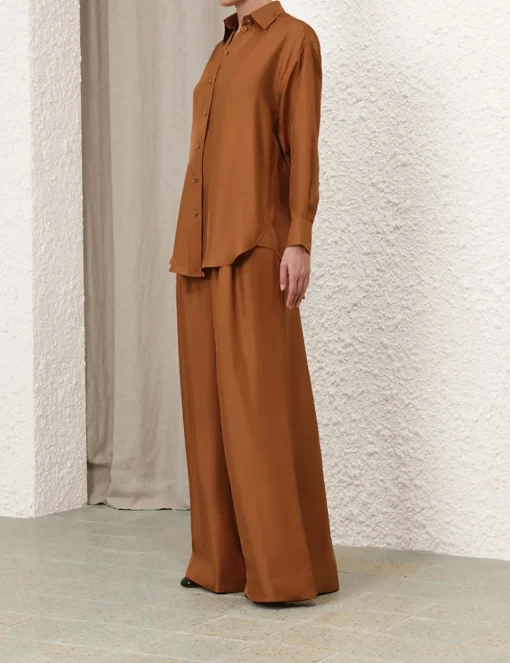 Illustration Double Tuck Pant