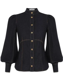 Illustration Fitted Blouse