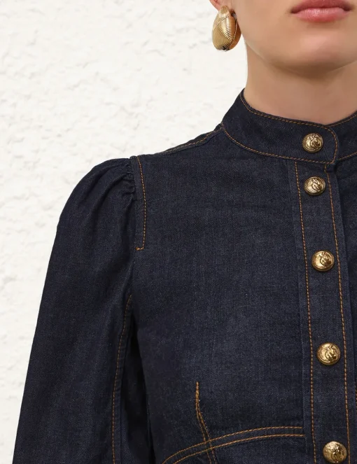 Illustration Fitted Blouse