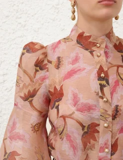 Illustration Floral Blouse