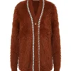 Illustration Fluffy Cardigan
