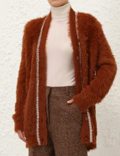 Illustration Fluffy Cardigan