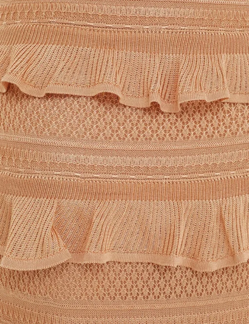 Illustration Frilled Dress