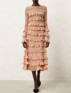 Illustration Frilled Skirt