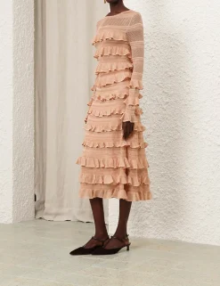 Illustration Frilled Skirt