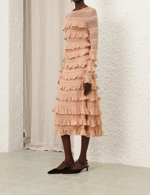 Illustration Frilled Skirt
