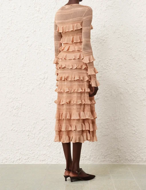 Illustration Frilled Skirt