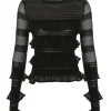 Illustration Frilled Top