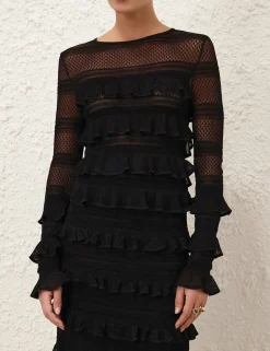 Illustration Frilled Top
