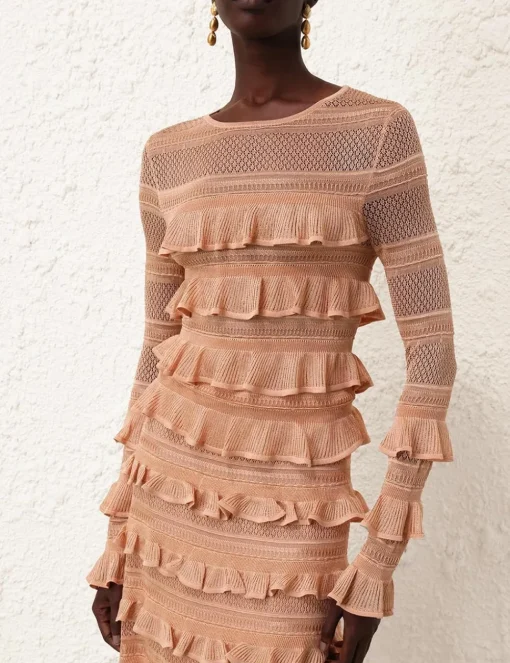 Illustration Frilled Top