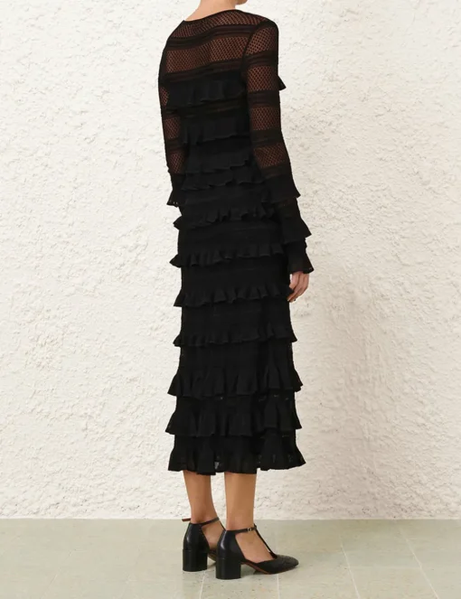 Illustration Frilled Top