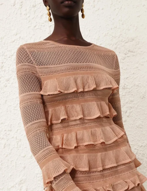Illustration Frilled Top