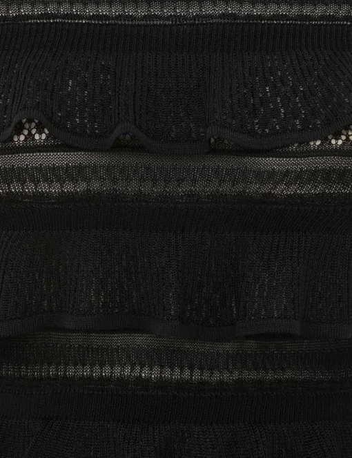 Illustration Frilled Top