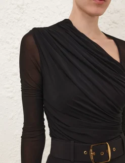 Illustration Gathered Bodysuit