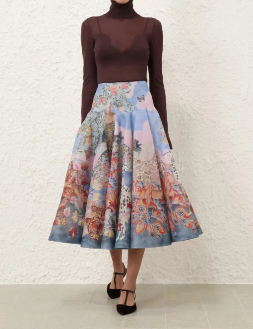 Illustration Godet Skirt