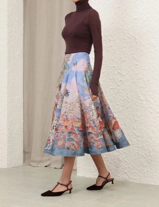 Illustration Godet Skirt