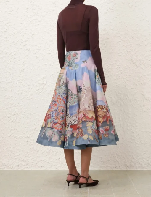 Illustration Godet Skirt
