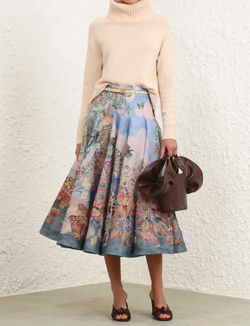 Illustration Godet Skirt