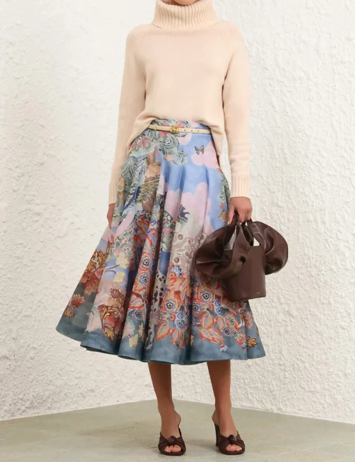 Illustration Godet Skirt