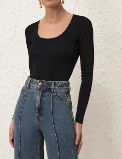 Illustration Knit Bodysuit