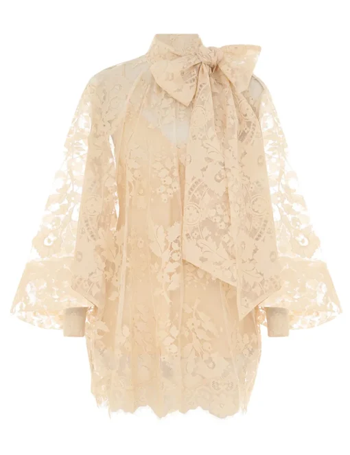 Illustration Lace Blouse