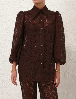 Illustration Lace Blouse