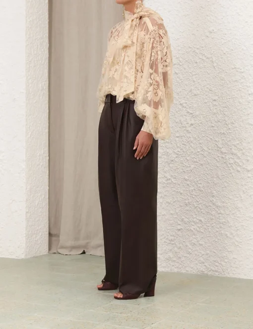 Illustration Lace Blouse