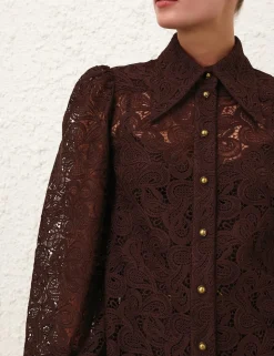 Illustration Lace Blouse