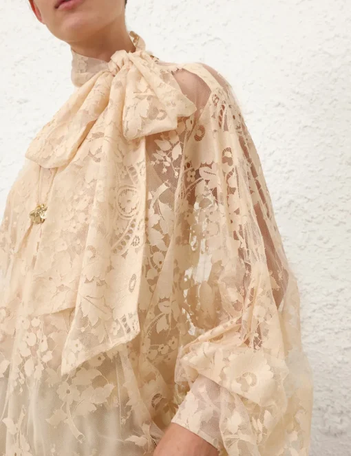Illustration Lace Blouse