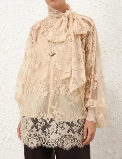 Illustration Lace Blouse