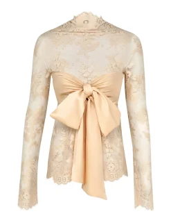 Illustration Lace Bow Bodice