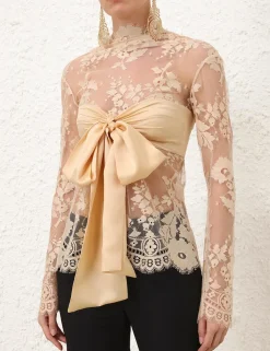 Illustration Lace Bow Bodice