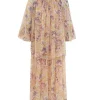 Illustration Lace Edge Dress
