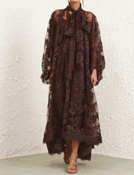 Illustration Lace Gown